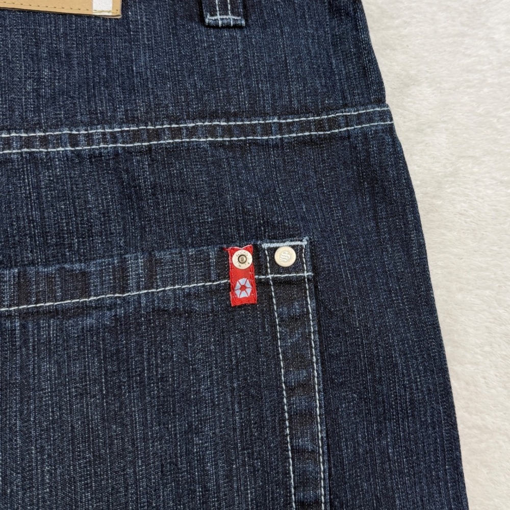 NEW Y2K Southpole Authentic Denim Red Tab Shorts Mens 48 Baggy Streetwear NWT - Picture 6 of 16